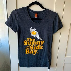 Oaklandish grey graphic tee The Sunny Side of the Bay size M